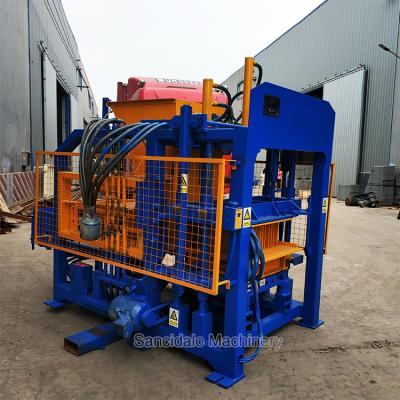 China Building material shops interlocking paver qt4-25 block machine in sri lanka / construction block making machine price for sale