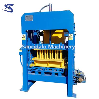 China building material stores building block brick machine brick making cement brick / automatic qt4-15 making machines concrete block for sale