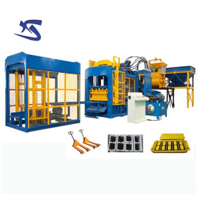 China Building material shops qt8-15 automatic building block making machine / vibrator for block making machine for sale