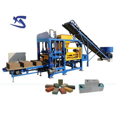 China building material shops automatic concrete block making machine brick making machine for sale uk qt4 15 for sale