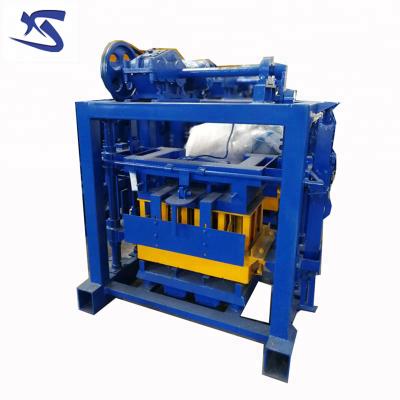 China Building Material Shops Small Sidewalk Brick Making Machine Maker / Brick Making Machinery for sale