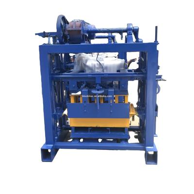 China Building Material Shops Cheap Sidewalk Brick Easy Operation Good Quality Industrial Manual Brick Making Machinery India Made Sand for sale