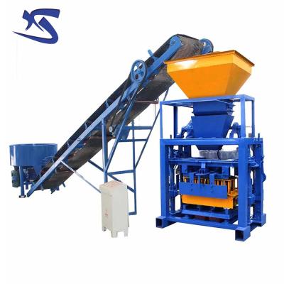 China Building material stores cement interlocking brick making machines for sale lowest price QT40-1 for sale