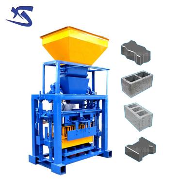 China Building Material Stores Cement Stock Block Making Machine Price Brick Concrete / Stock Block Brick Making Machinery for sale