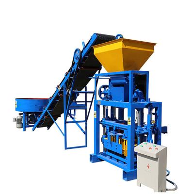 China Building Material Shops Automatic Cheap Brick Brick Making Machinery / qt40-1 Making Machinery Full Set for sale