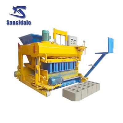 China QTM6-25 CONCRETE Automatic Mobile Brick Molding Machine for sale