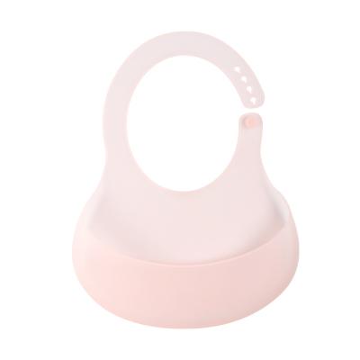 China Wholesale Customized Washable Baby Silicone Baby White Large Kids Waterproof Infant Thin Body Items Washable Feeding Bibs for sale