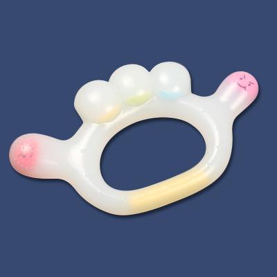 China Wholesale BPA Free Silicone Teething Chew Necklace Baby Silicone Teether Pendant for sale