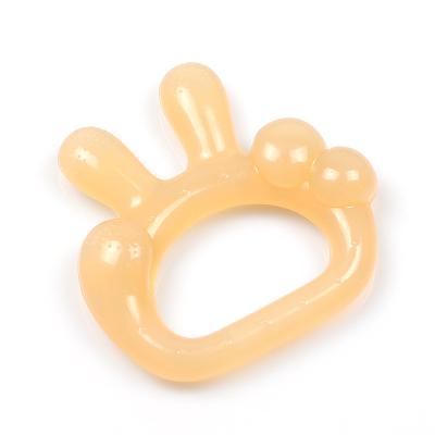 China BPA Free New Design Food Grade Baby Silicone Wholesale Custom Teether Teether Chewing Toys for sale