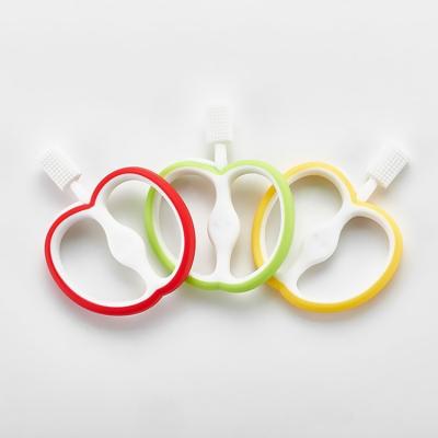 China Wholesale Toothbrush Teether Toy For Kids Baby Teething Toy Silicone Baby BPA Fruit Baby Teether for sale