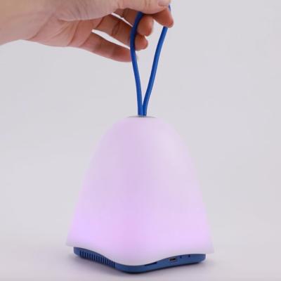 China Mini Portable Promotional Outdoor Tooth Radio Christmas Protable Gift Wireless Speaker Blue for sale