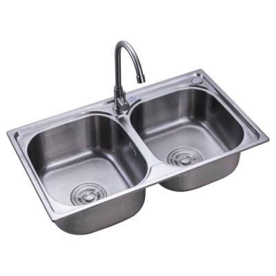 China Faucetless Multifunction Commercial SS Farm Under Mount Kitchen Sink for sale