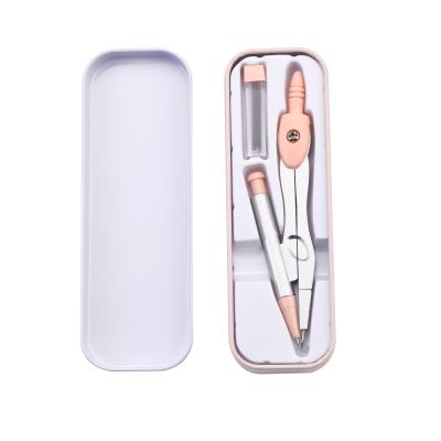 China office & School Pen Best Selling Products 2 Pcs Metal Compasses For Math With Good Quality for sale