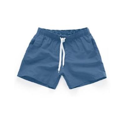 China Anti-Wrinkle OEM Summer Male Custom Drawstring Straight Casual Beach Men Swimming Short Pants for sale