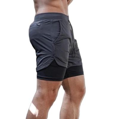 China Custom Anti-Wrinkle OEM Gym Quick Dry Sports Workout Pants Running Trouser Pants Short Men for sale