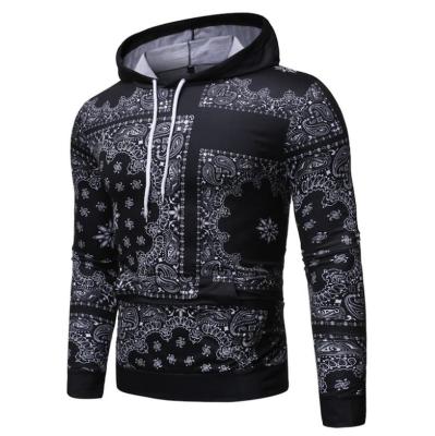 China Custom Anti-wrinkle OEM Man Printed Pullover Tracksuit Long Sleeve Slim Sublimation Mens Hoodies for sale