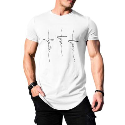 China New Anti-wrinkle shirt men's t-shirt cotton clothing shed men's short-sleeved t-shirt for sale