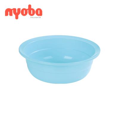 China Homio 9L Dormitory Household Washable Wholesale Plastic Basin Thick Colorful Durable Portable Portable Student Student Round Face Thick for sale