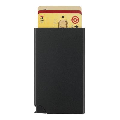 China Wholesale Fashion Aluminum Card Holder RFID Blocking Metal Sublimation Credit Cards Case Noise Up Card for sale