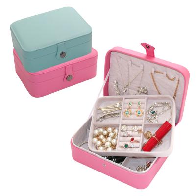 China New Arrival Jewelry Organizer from BMD PU18005 Jewelry Storage Box Cardboard Custom Logo Printed Jewelery Gift Box for Lady for sale