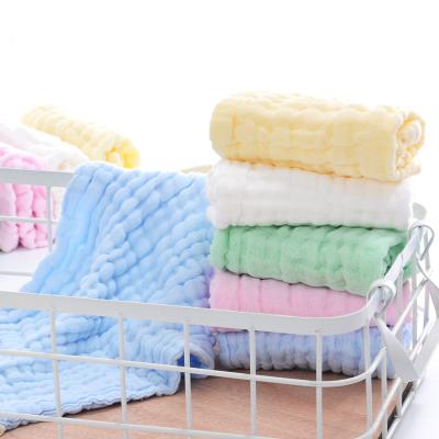 China Super Soft High Quality Child Safe Wash Cloth Baby Kids Gauze 6 Layers Burp Towels Hand Towel for sale