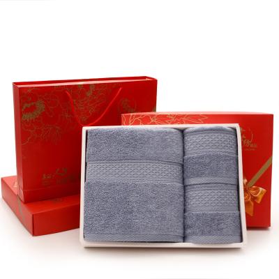 China Gift Absorbent Luxury Home Bath Towel 3 Pieces Set Towels Luxury Bath Wholesale 100% Cotton for sale