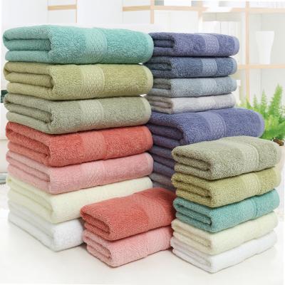 China Luxury 100% Cotton Bath Towels Factory Spa Towels Absorbent Bath 100% Cotton Towels for sale