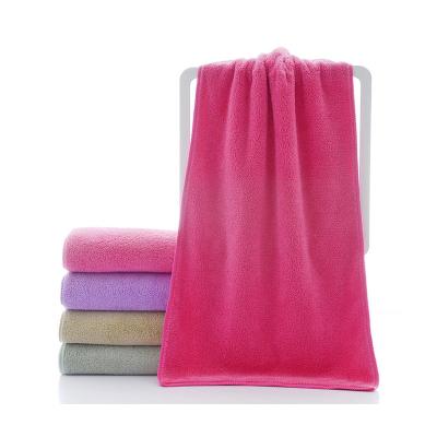 China High Quality Absorbent Microfiber Soft Skin-Friendly Bath Towel for sale