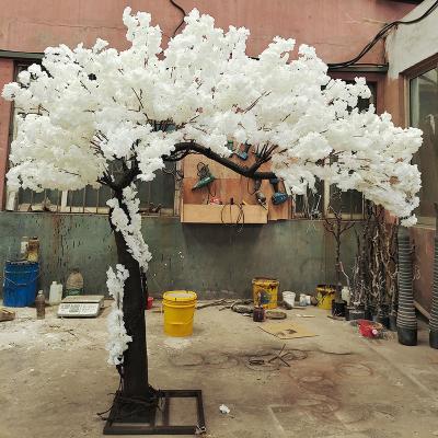 China Beautiful Colorful Artificial Trees Real Touch Cherry Blossom Tree For Wedding Centerpiece Outdoor Decorative Artificial Decoration for sale