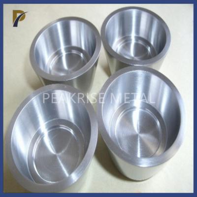 China Custom Pure Molybdenum Crucible For Metallurgical Industry High Temperature Crucible Mo Melting Pot Crucible for sale