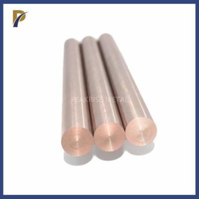 Cina Tungsteno Rod Copper Tungsten Bar di rame di Rod Bright Surface For Electrodes della lega di rame del tungsteno WCu20 del diametro 25mm in vendita