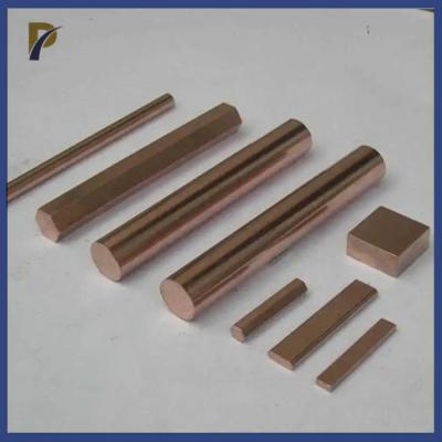 China Bright Molybdenum Copper Alloy Rod For Aerospace Resistance Welding Electrodes MoCu alloy rod Molybdenum alloy rod for sale