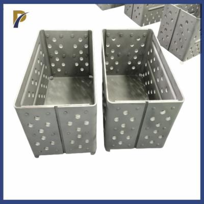 China Riveted Molybdenum Boat Non-Perforated Type for High Temperature Welding in Box Packaging en venta