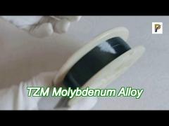 0.3Mm Tzm Molybdenum Alloy Wire Electrolytic Polishing Black For Furnace Components