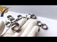 Customized RO5200 R05252 Pure Tantalum Rings Titanium Ring Zirconium ring