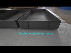 Molybdenum riveted boat