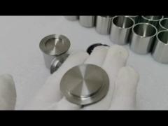 ICP-OES Laboratory Purification Zirconium Crucible Zr702 Zr Crucible