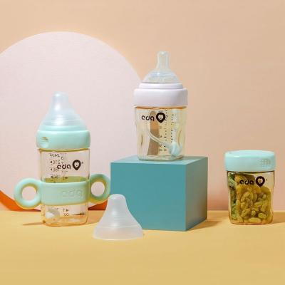 China BPA Free Wholesale Infant High Quality Baby Milk Bottle Milk Bottle PPSU Baby Feeding Bottle For Newborn Baby for sale