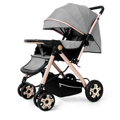 China Cheap Baby Carrier Baby Travel Price Baby Pram Trolley 3 in 1 Multifunctional Baby Stroller with Baby Carry Basket for sale