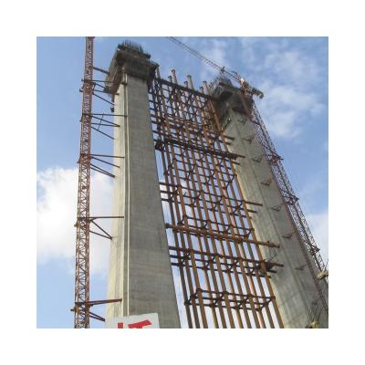 China Traditional self-climbing hydraulic formwork no need crane for bridges with high security for sale