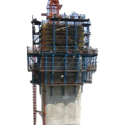 China Minimalist Powerful Hydraulic Automatic Climbing Formwork For Pillar for sale