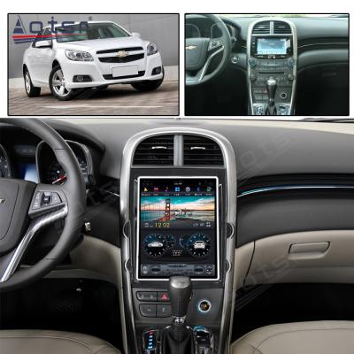 China Carplay/lutooth-enabled/RDS/HD1080P Veido Android 9.0 4+128GB car GPS navigation radio audio stereo tape recorder for Chevrolet Malibu 2013-2015 for sale