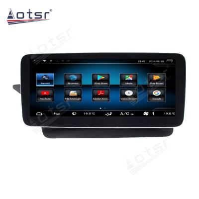 China 8+64G Carplay 4G LTE Android 10 Wireless Car GPS Navigation Radio Multimedia Player For Mercedes-Benz E LHD for sale