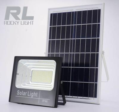 China 60W/80W/120W/200W LANDSCAPE Rocky Light Solar Led Flood Light With IP66 High Power Outdoor Solar LED Light With Aluminum Body Stock Sales for sale