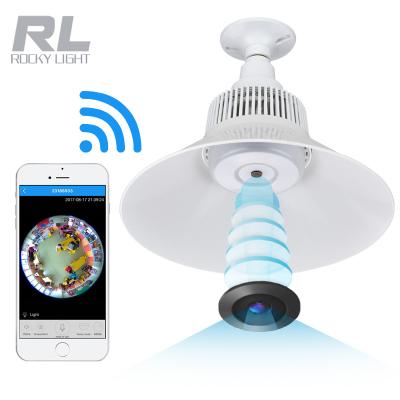 China Other Rocky Light 5 Mega-Pixel LED WiFi CCTV Wireless Panoramic IP Camera for sale