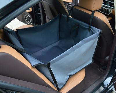 China Viable Luxury Dog Car Rectangle Manufacturer Rear Seat Back Seat Cover For Dog for sale