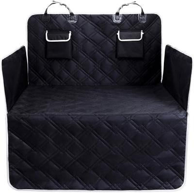 China Viable Pet Cargo Cover With Fin Protector Dog Seat Cover Mat SUV Side Cargo Liner For Dogs Waterproof Pet Beds And Accessories 185*103cm for sale