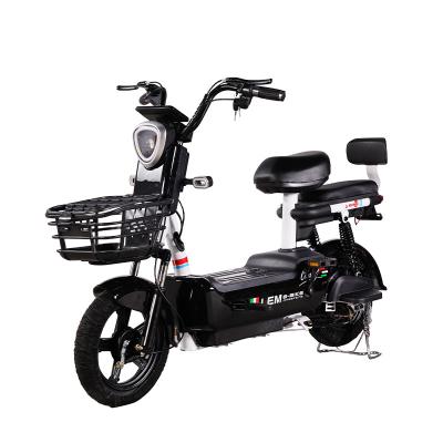 China Original 14inch lead acid battery aluminum city carbon steel factory foldable electric bicycle for sale