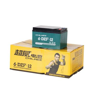 China Golf Carts Chilwee Battery 48v60v72v 12ah Electric Vehicle Lead Acid Battery for sale