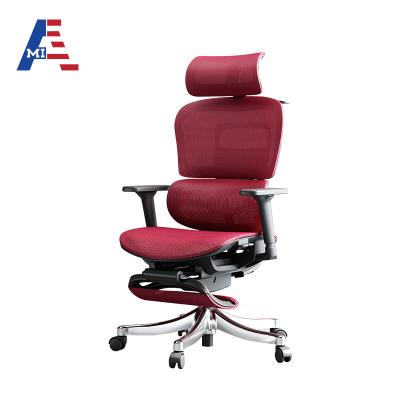 China MIA FURNITURE Hot Selling High Adjustable Back Adjustable Swivel (Height) Ergonomic Mesh Office Chair for sale